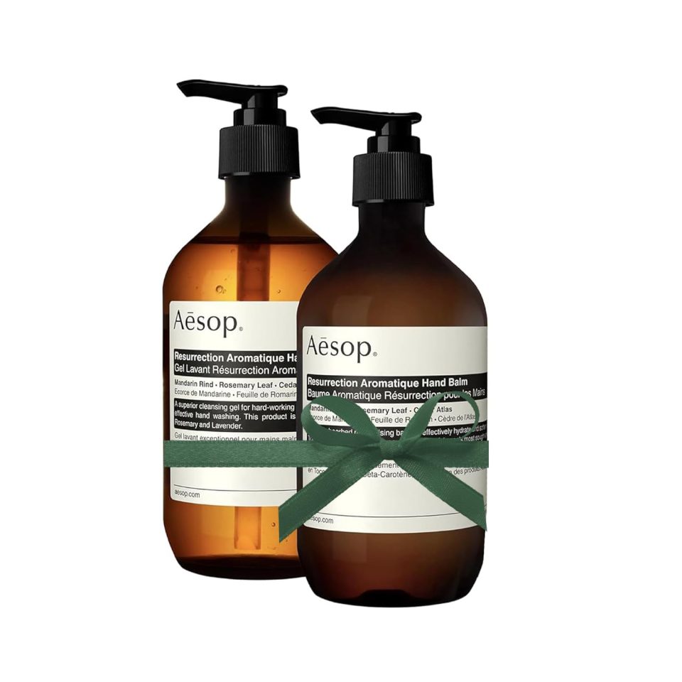 Aesop Resurrection Hand Wash & Balm Set