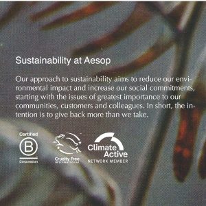 Aesop Geranium Leaf Body Cleanser Refill